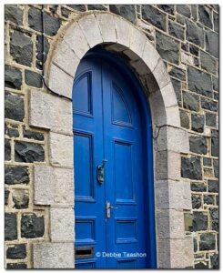 Bright Blue Door