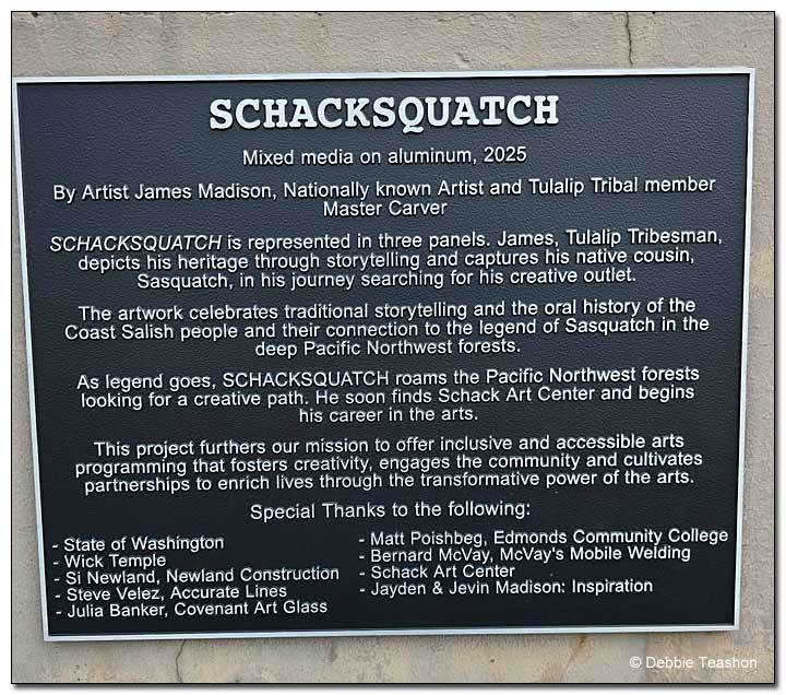 Schacksquatch plaque