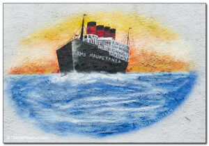 Abergwaun mural